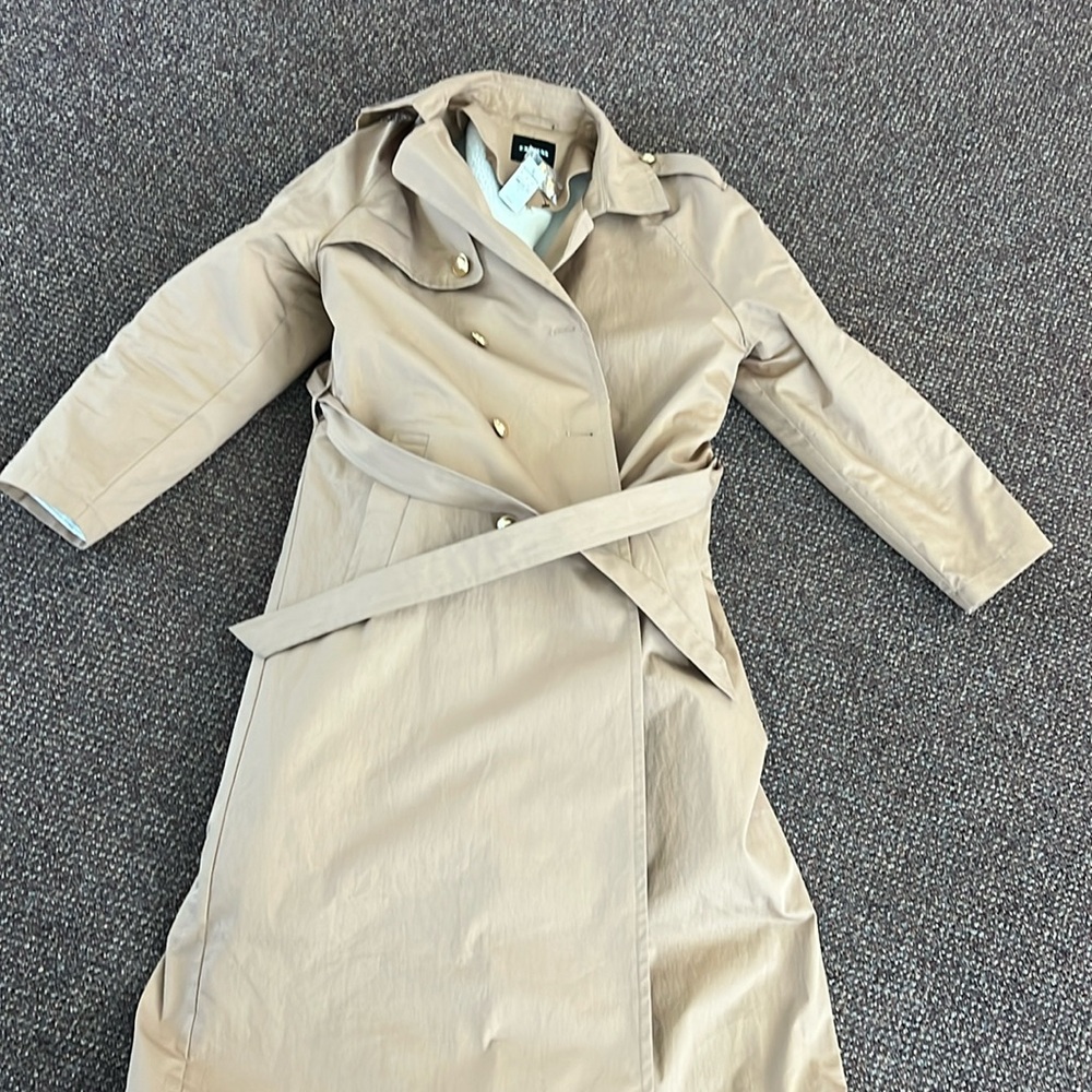 Express Sherpa-lined Trench Coat
